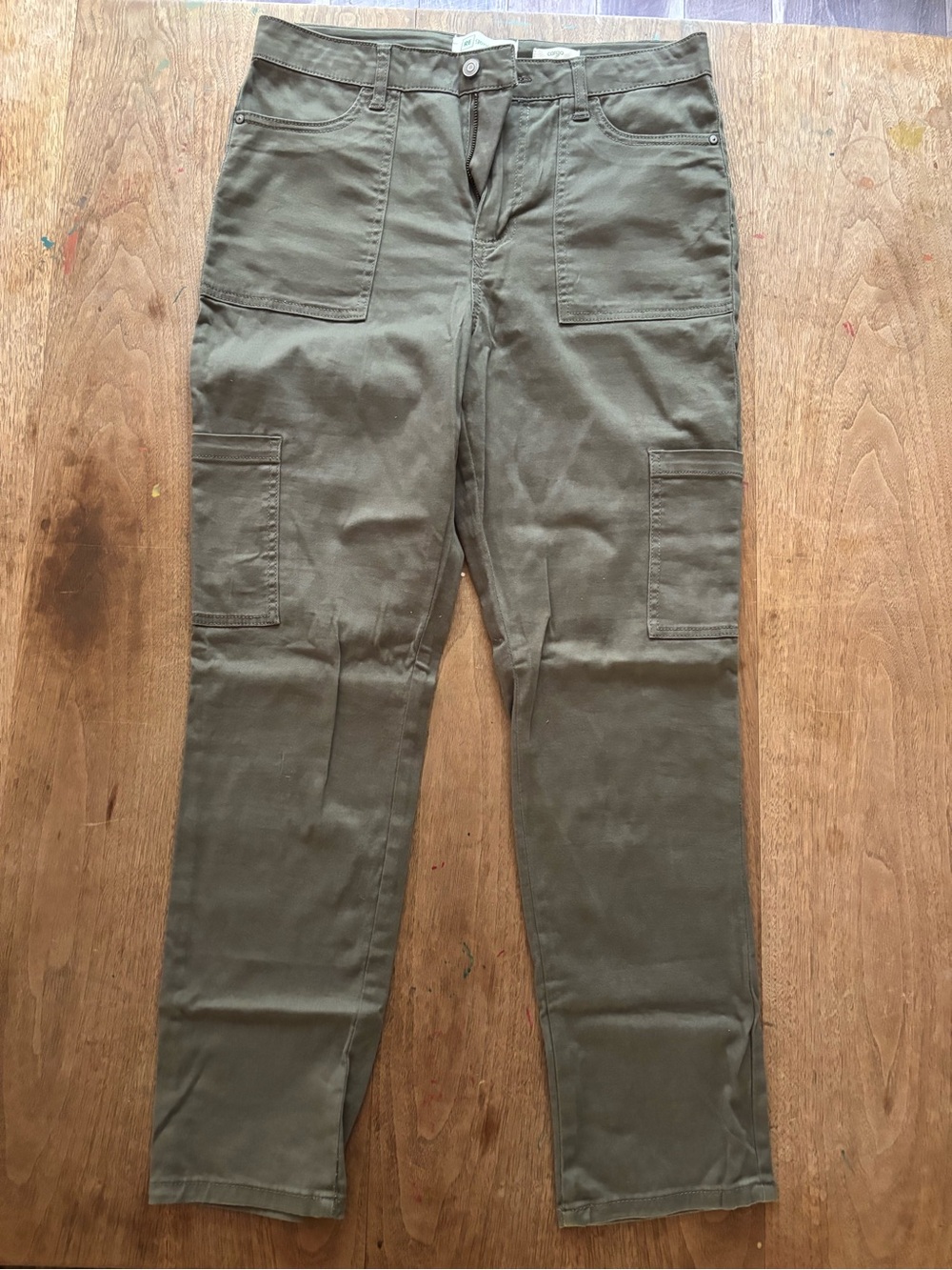 Celebrity Pink Olive Green Cargo Pants